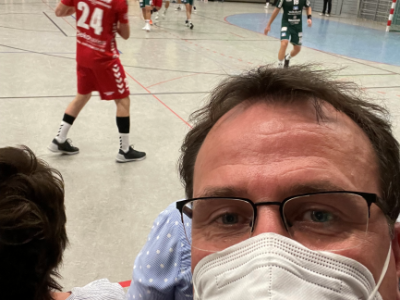 Besuch TuS Schutterwald - Saisonauftakt der Handball-BW-Oberliga Männer.